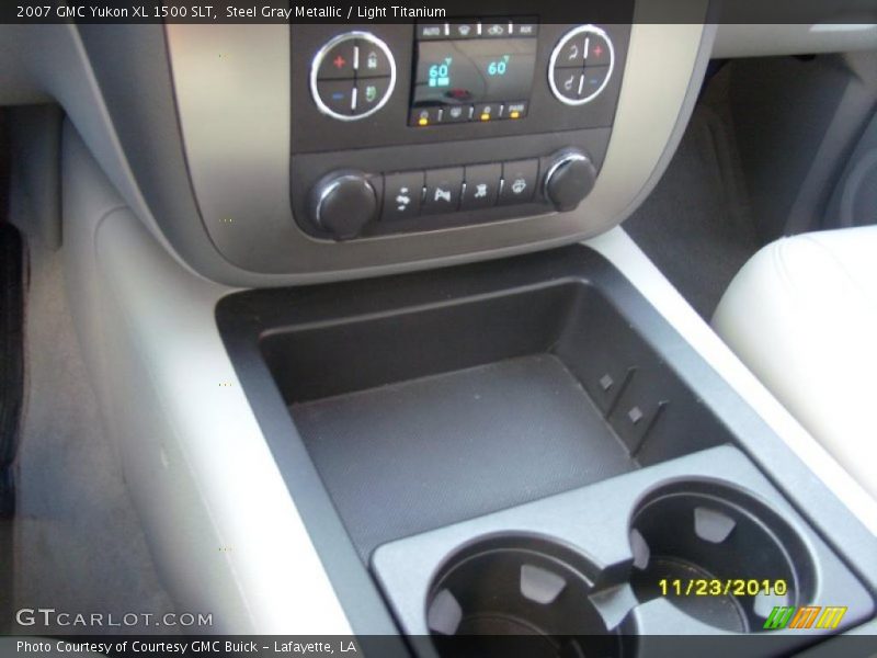 Steel Gray Metallic / Light Titanium 2007 GMC Yukon XL 1500 SLT