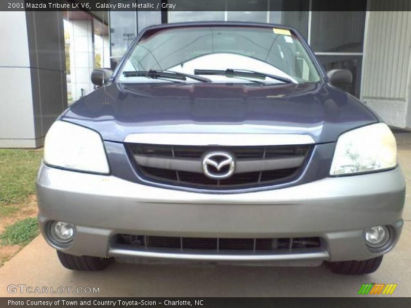 Galaxy Blue Metallic / Gray 2001 Mazda Tribute LX V6