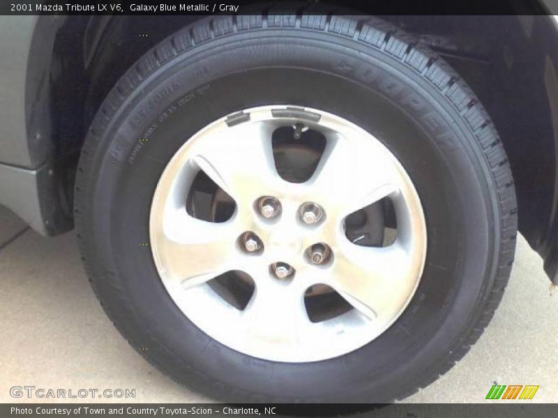 Galaxy Blue Metallic / Gray 2001 Mazda Tribute LX V6