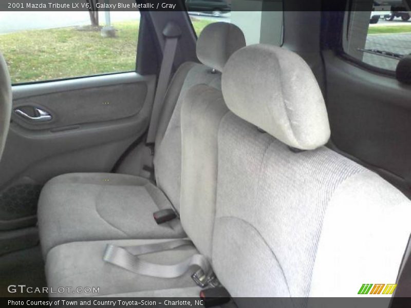 Galaxy Blue Metallic / Gray 2001 Mazda Tribute LX V6