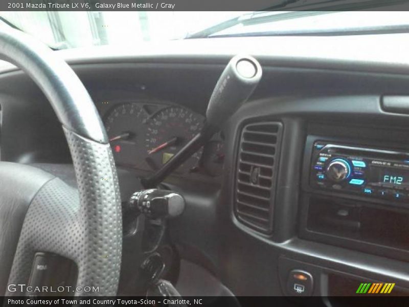 Galaxy Blue Metallic / Gray 2001 Mazda Tribute LX V6