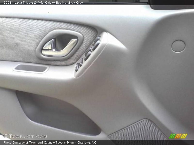 Galaxy Blue Metallic / Gray 2001 Mazda Tribute LX V6