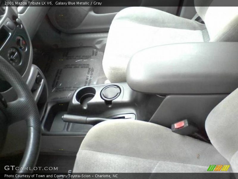 Galaxy Blue Metallic / Gray 2001 Mazda Tribute LX V6