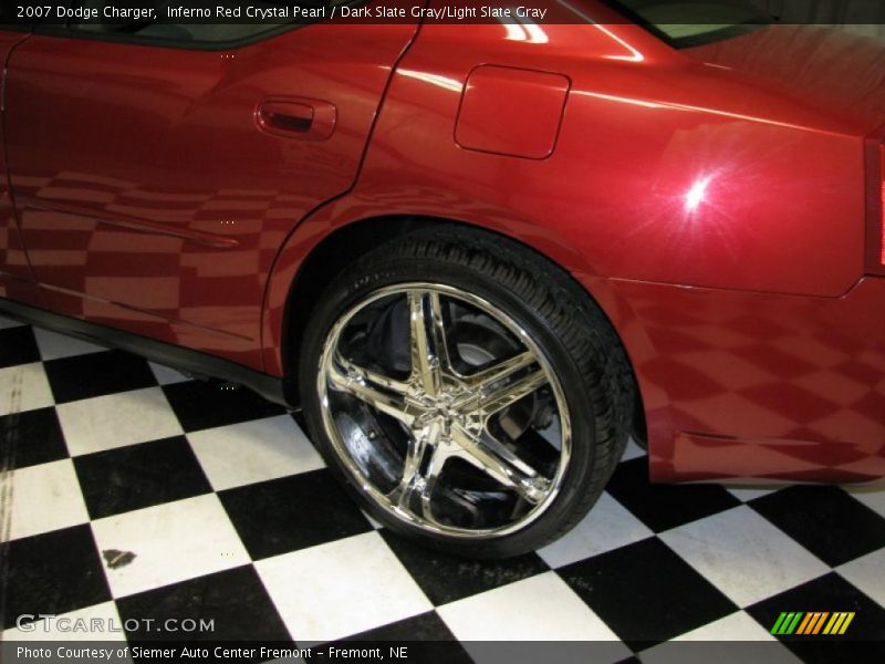 Inferno Red Crystal Pearl / Dark Slate Gray/Light Slate Gray 2007 Dodge Charger