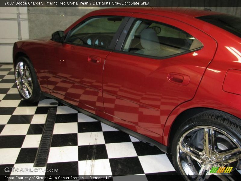 Inferno Red Crystal Pearl / Dark Slate Gray/Light Slate Gray 2007 Dodge Charger