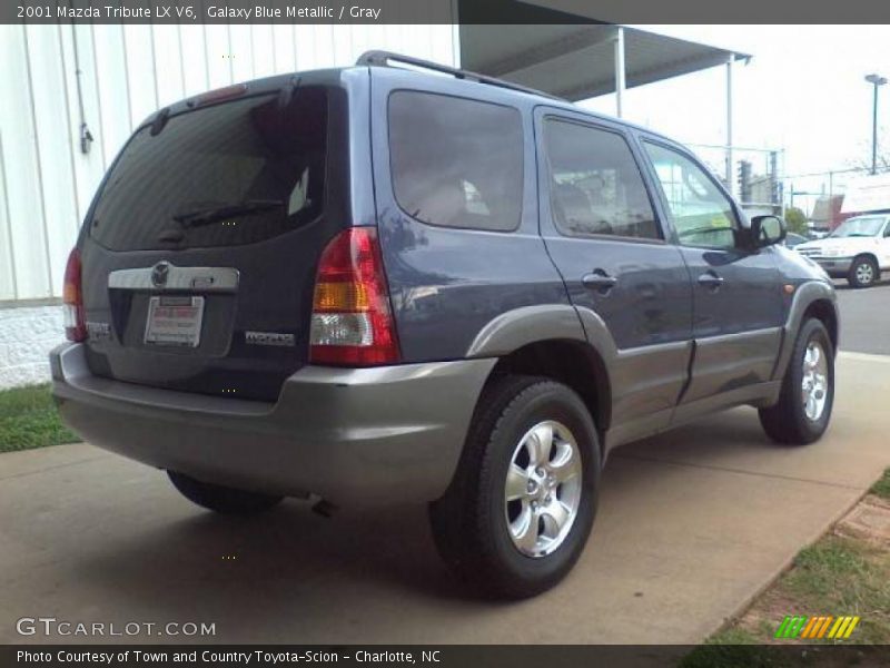 Galaxy Blue Metallic / Gray 2001 Mazda Tribute LX V6