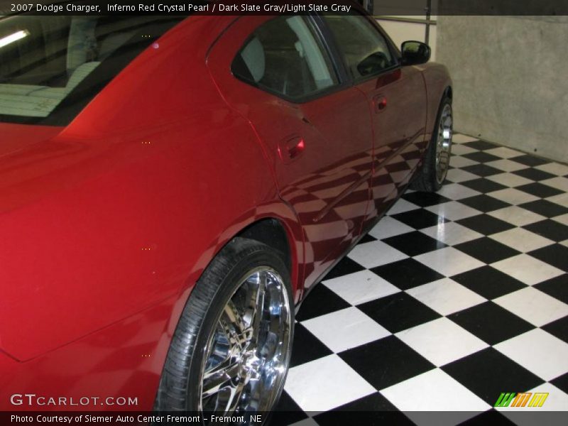 Inferno Red Crystal Pearl / Dark Slate Gray/Light Slate Gray 2007 Dodge Charger