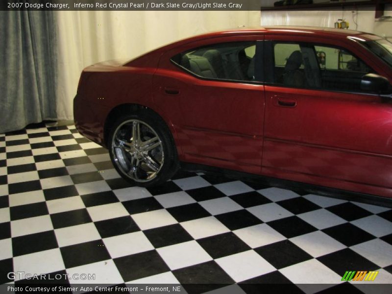 Inferno Red Crystal Pearl / Dark Slate Gray/Light Slate Gray 2007 Dodge Charger