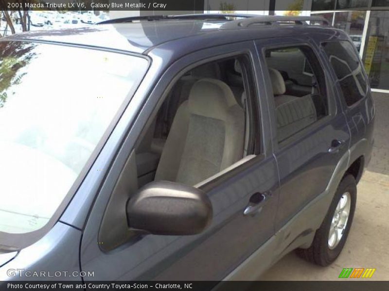Galaxy Blue Metallic / Gray 2001 Mazda Tribute LX V6