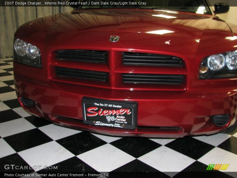 Inferno Red Crystal Pearl / Dark Slate Gray/Light Slate Gray 2007 Dodge Charger