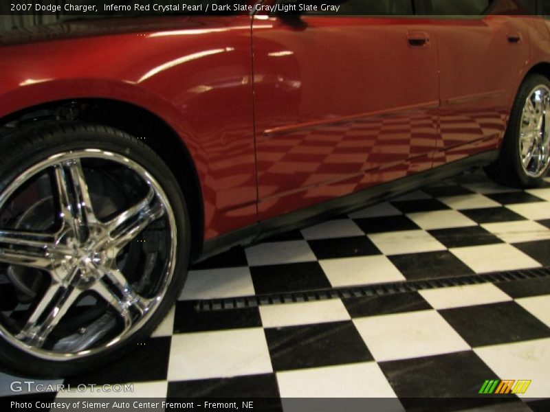 Inferno Red Crystal Pearl / Dark Slate Gray/Light Slate Gray 2007 Dodge Charger