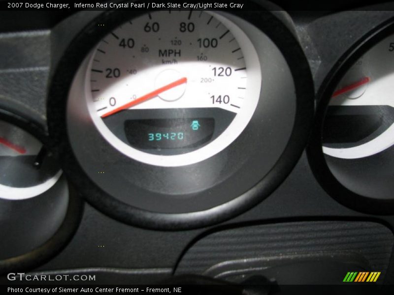 Inferno Red Crystal Pearl / Dark Slate Gray/Light Slate Gray 2007 Dodge Charger