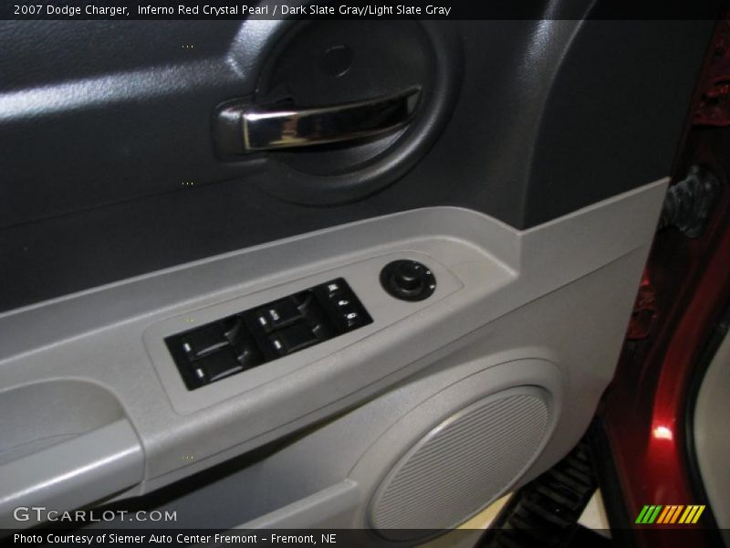 Inferno Red Crystal Pearl / Dark Slate Gray/Light Slate Gray 2007 Dodge Charger