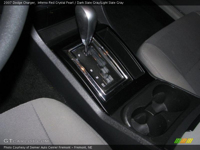 Inferno Red Crystal Pearl / Dark Slate Gray/Light Slate Gray 2007 Dodge Charger