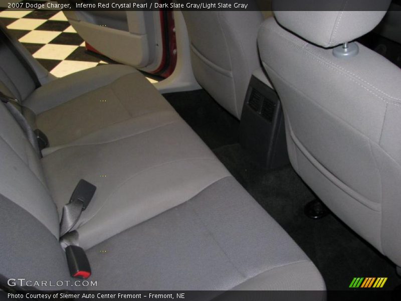 Inferno Red Crystal Pearl / Dark Slate Gray/Light Slate Gray 2007 Dodge Charger