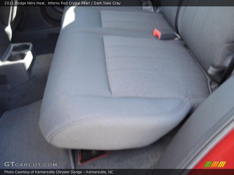 Inferno Red Crystal Pearl / Dark Slate Gray 2011 Dodge Nitro Heat
