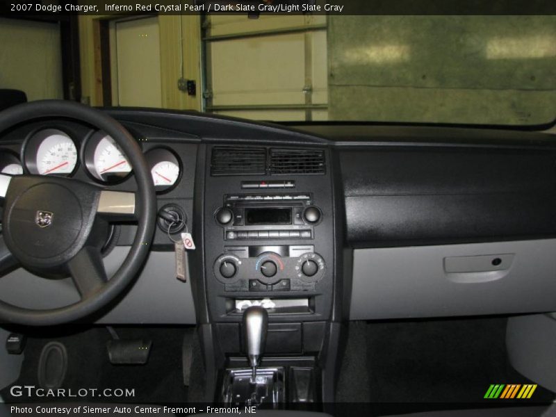 Inferno Red Crystal Pearl / Dark Slate Gray/Light Slate Gray 2007 Dodge Charger