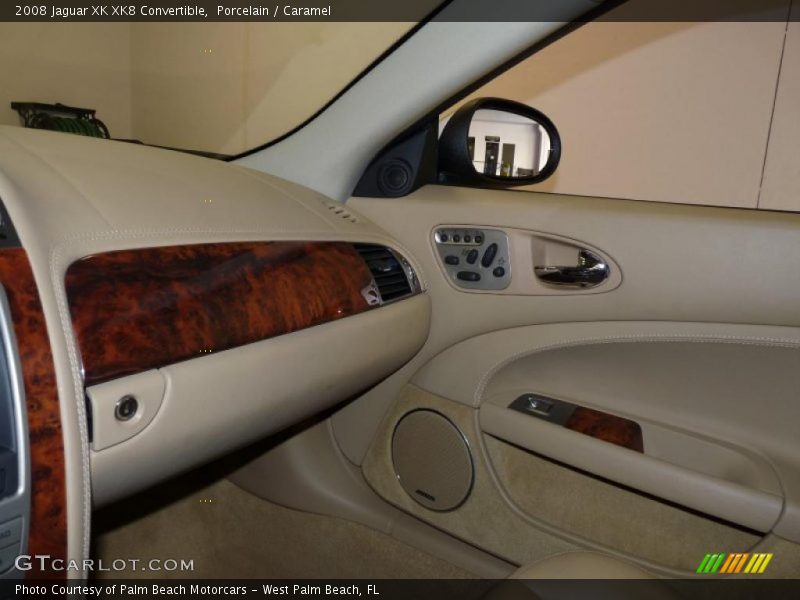 Porcelain / Caramel 2008 Jaguar XK XK8 Convertible