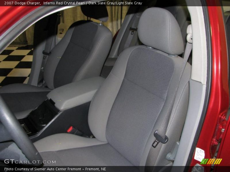 Inferno Red Crystal Pearl / Dark Slate Gray/Light Slate Gray 2007 Dodge Charger