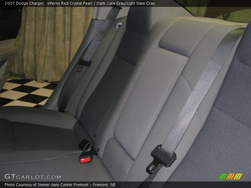Inferno Red Crystal Pearl / Dark Slate Gray/Light Slate Gray 2007 Dodge Charger