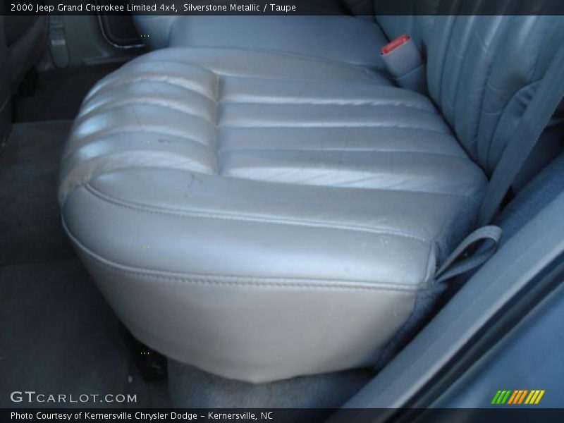 Silverstone Metallic / Taupe 2000 Jeep Grand Cherokee Limited 4x4