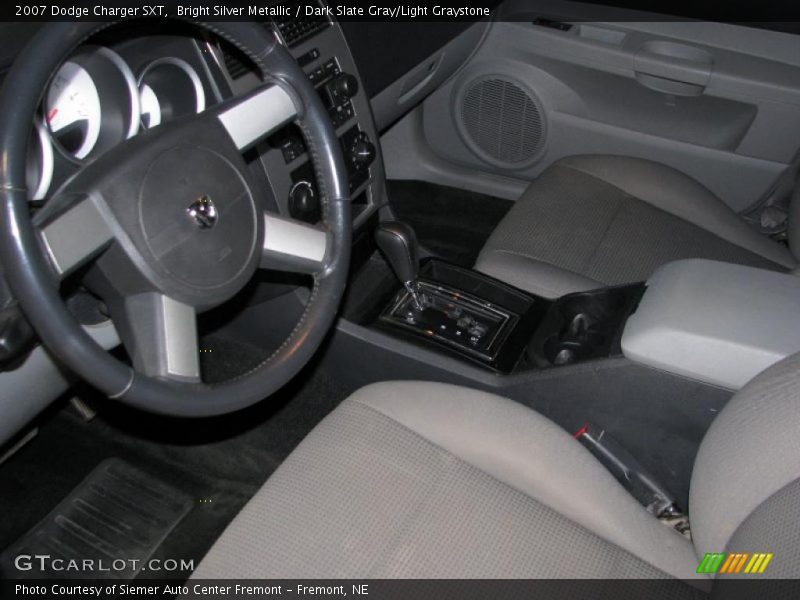 Bright Silver Metallic / Dark Slate Gray/Light Graystone 2007 Dodge Charger SXT