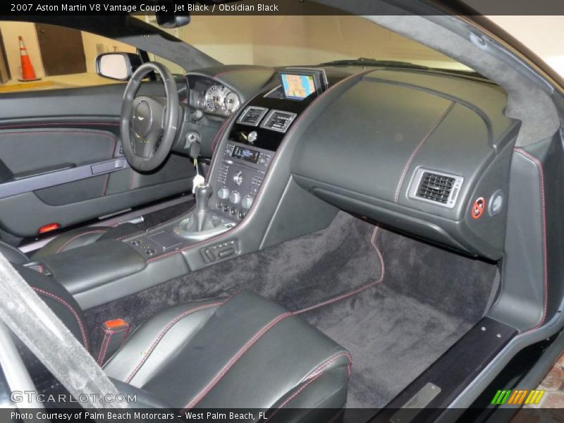 Dashboard of 2007 V8 Vantage Coupe