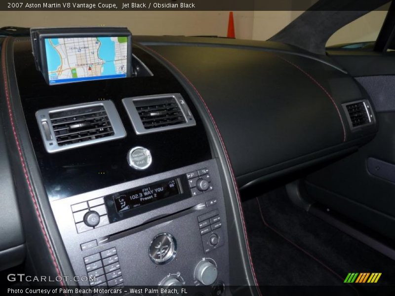 Dashboard of 2007 V8 Vantage Coupe