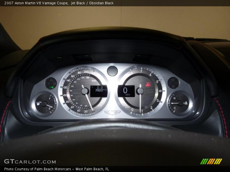  2007 V8 Vantage Coupe Coupe Gauges