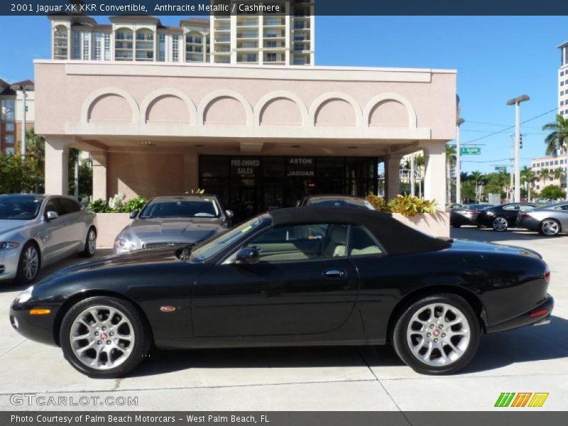  2001 XK XKR Convertible Anthracite Metallic