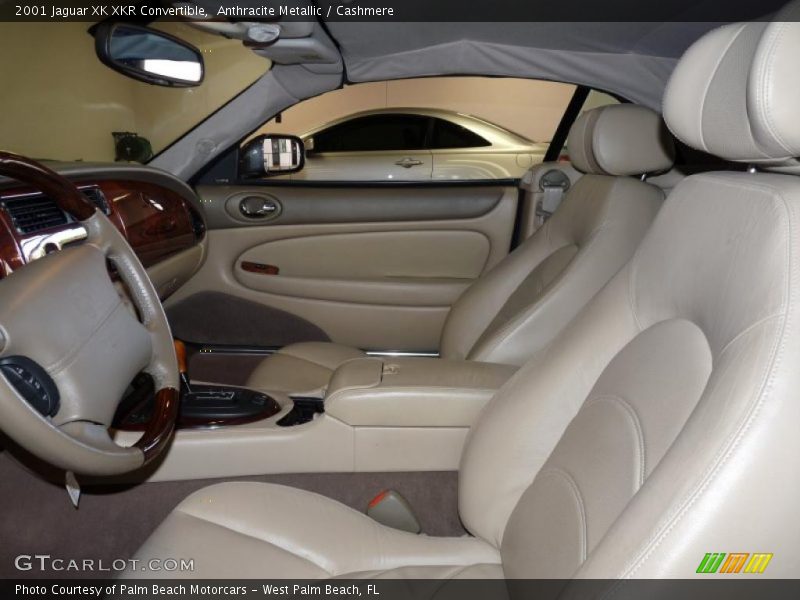  2001 XK XKR Convertible Cashmere Interior