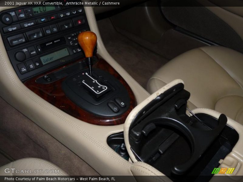 Anthracite Metallic / Cashmere 2001 Jaguar XK XKR Convertible