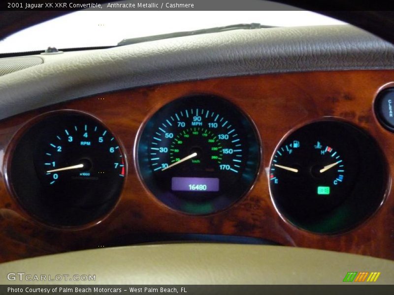  2001 XK XKR Convertible XKR Convertible Gauges