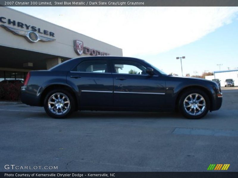 Steel Blue Metallic / Dark Slate Gray/Light Graystone 2007 Chrysler 300 Limited