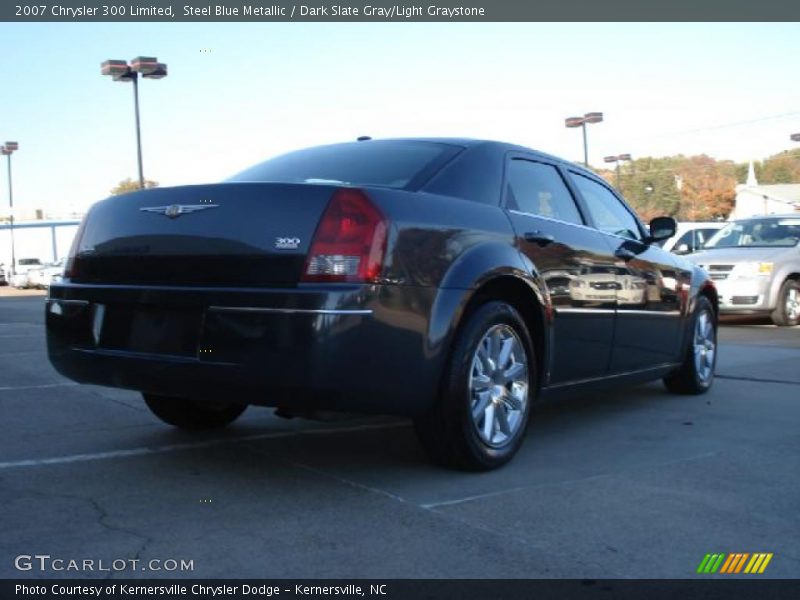 Steel Blue Metallic / Dark Slate Gray/Light Graystone 2007 Chrysler 300 Limited