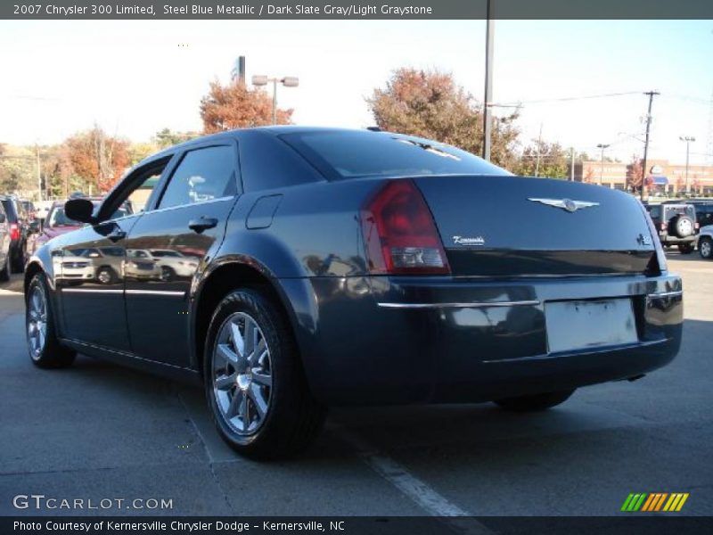 Steel Blue Metallic / Dark Slate Gray/Light Graystone 2007 Chrysler 300 Limited