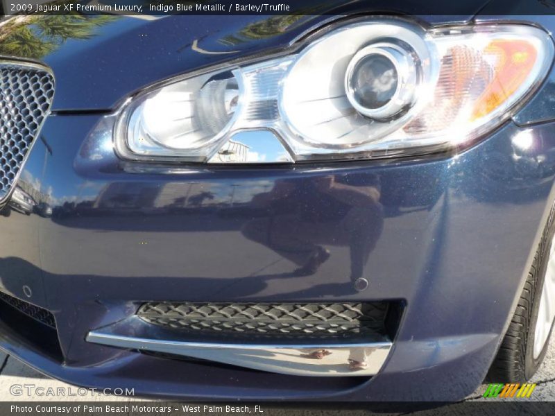 Indigo Blue Metallic / Barley/Truffle 2009 Jaguar XF Premium Luxury