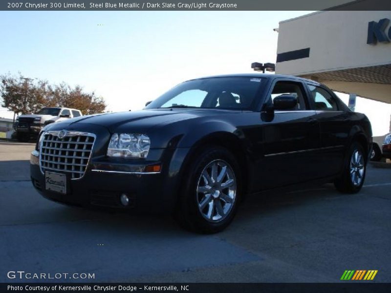 Steel Blue Metallic / Dark Slate Gray/Light Graystone 2007 Chrysler 300 Limited