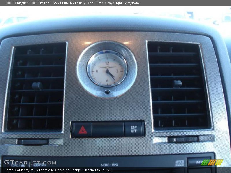 Steel Blue Metallic / Dark Slate Gray/Light Graystone 2007 Chrysler 300 Limited