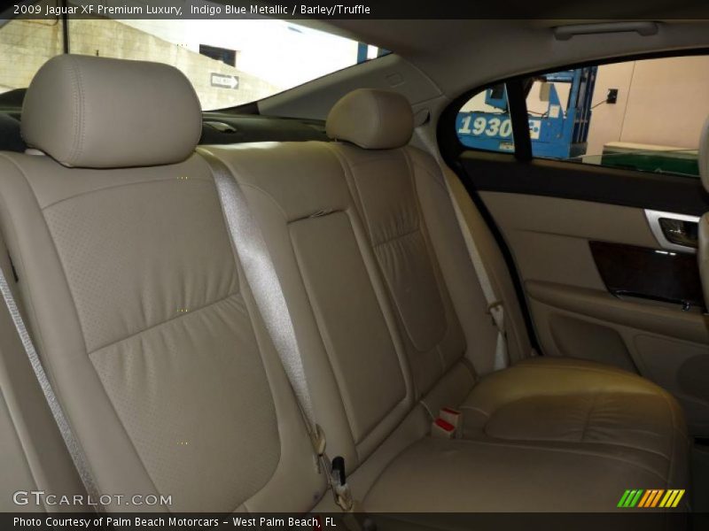 Indigo Blue Metallic / Barley/Truffle 2009 Jaguar XF Premium Luxury