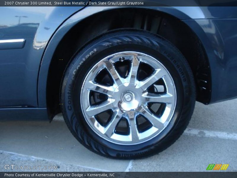 Steel Blue Metallic / Dark Slate Gray/Light Graystone 2007 Chrysler 300 Limited