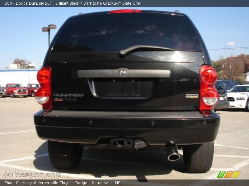 Brilliant Black / Dark Slate Gray/Light Slate Gray 2007 Dodge Durango SLT