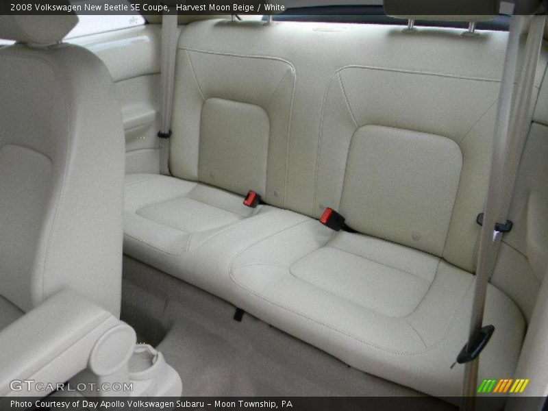  2008 New Beetle SE Coupe White Interior