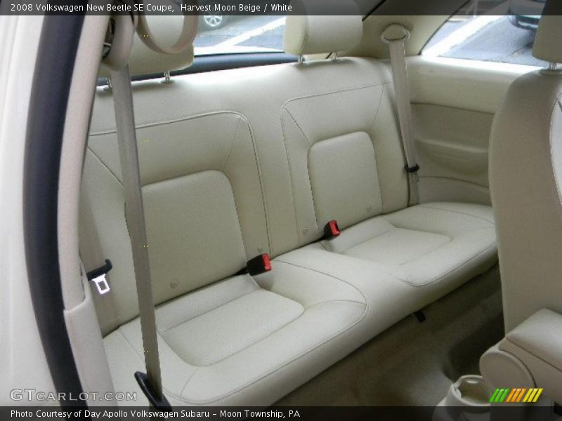  2008 New Beetle SE Coupe White Interior