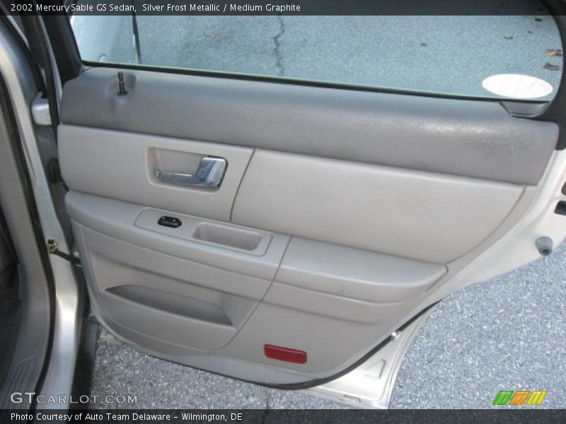 Silver Frost Metallic / Medium Graphite 2002 Mercury Sable GS Sedan