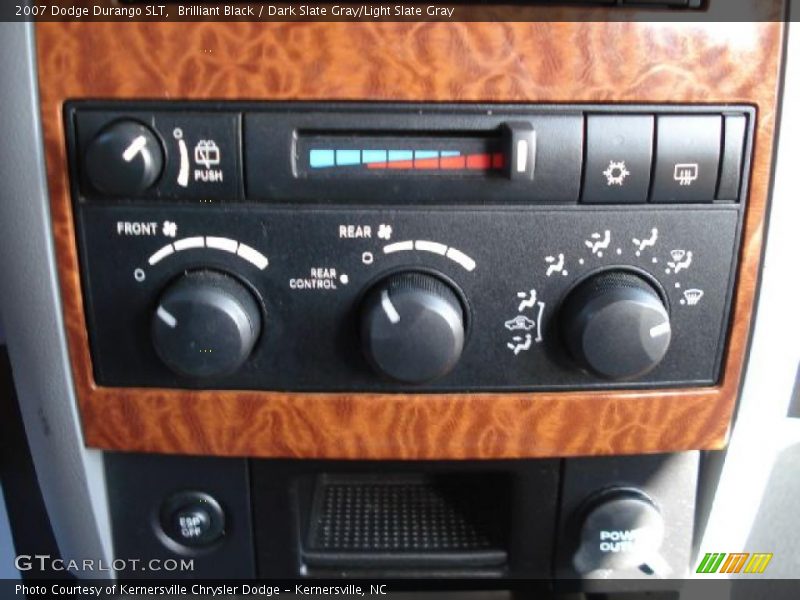 Controls of 2007 Durango SLT