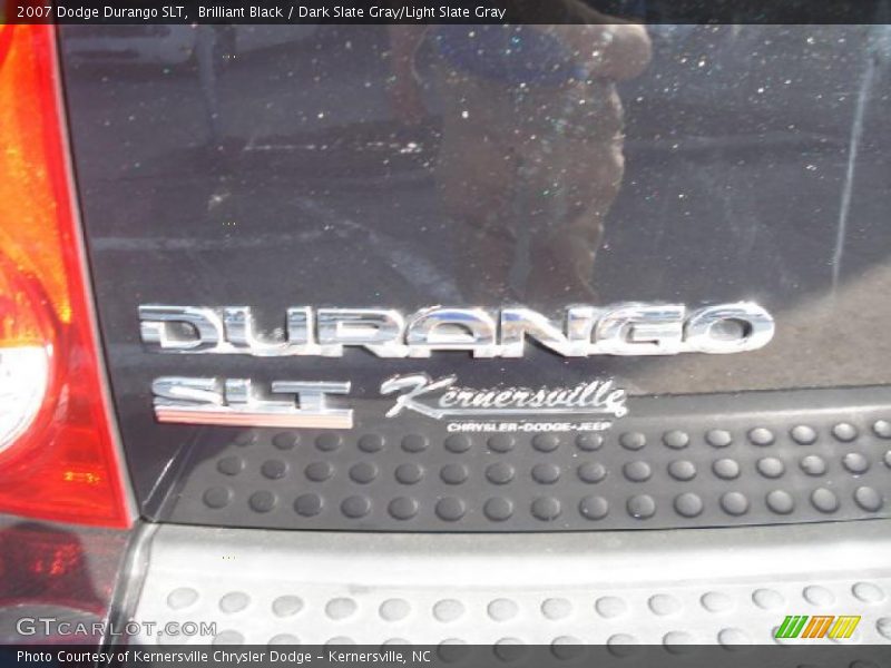 Brilliant Black / Dark Slate Gray/Light Slate Gray 2007 Dodge Durango SLT