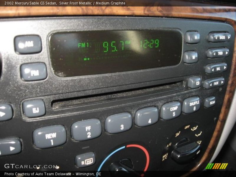 Silver Frost Metallic / Medium Graphite 2002 Mercury Sable GS Sedan