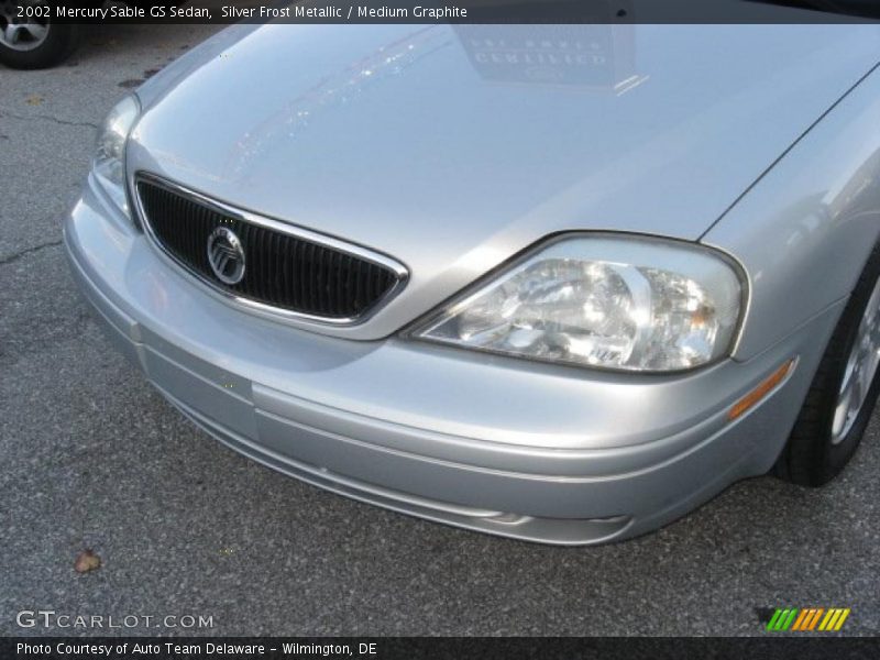 Silver Frost Metallic / Medium Graphite 2002 Mercury Sable GS Sedan