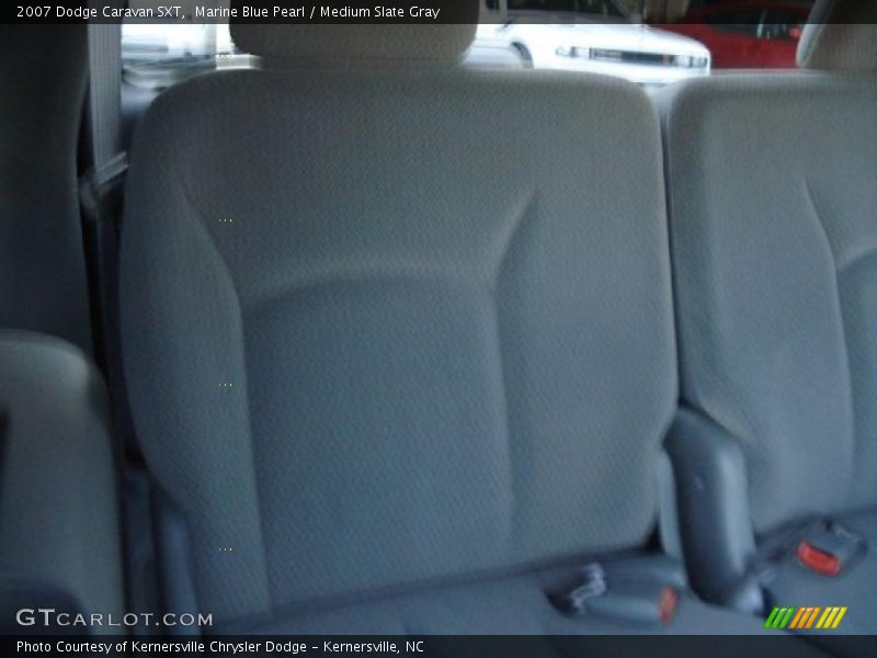 Marine Blue Pearl / Medium Slate Gray 2007 Dodge Caravan SXT